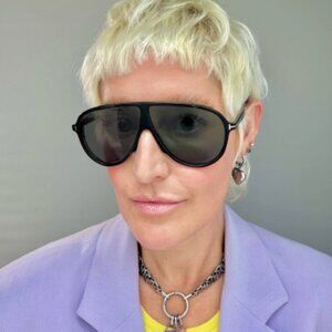 NEW TOM FORD SUNGLASSES TF1211 01N BLACK GREEN EYEWEAR FT1211 01N